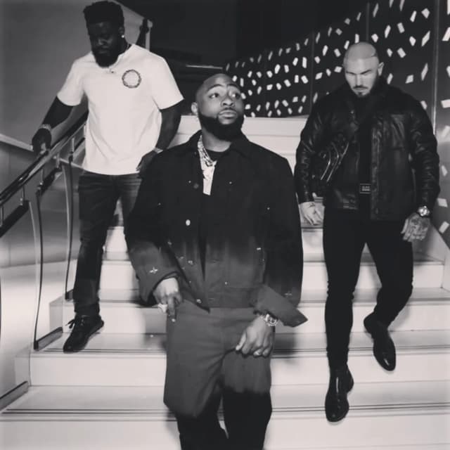 Ricky with Davido