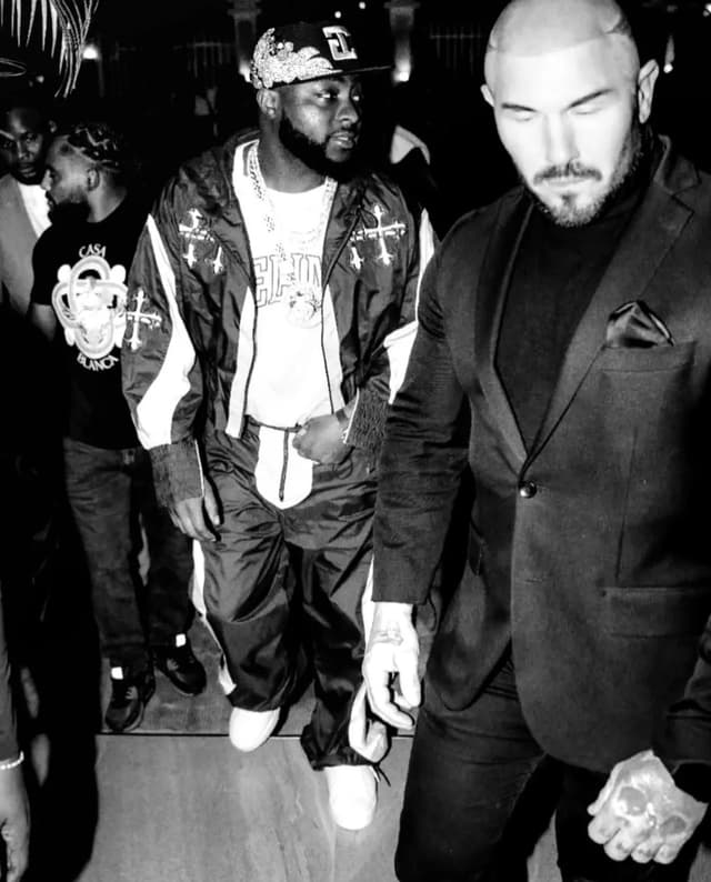 Ricky with Davido