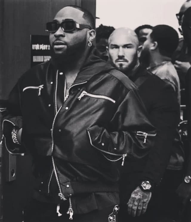 Ricky with Davido