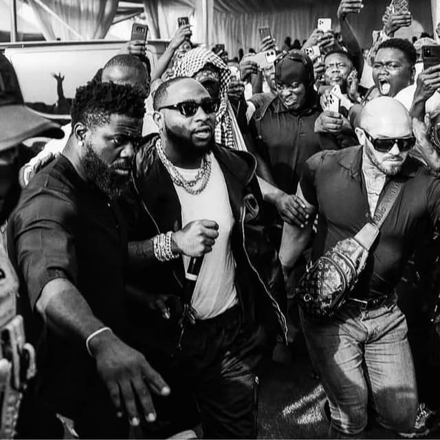 Ricky with Davido, Nigeria