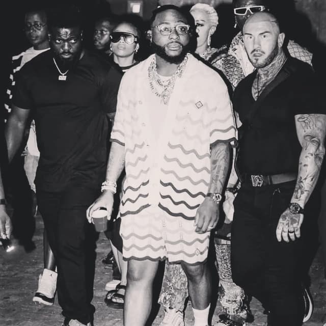 Ricky with Davido